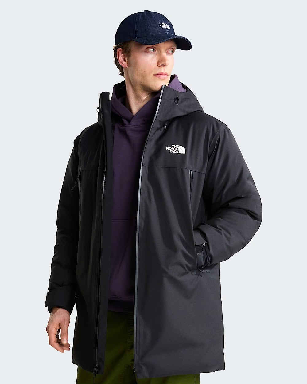 Giubbotto The North Face "Parka TNF Range" con cappuccio donna