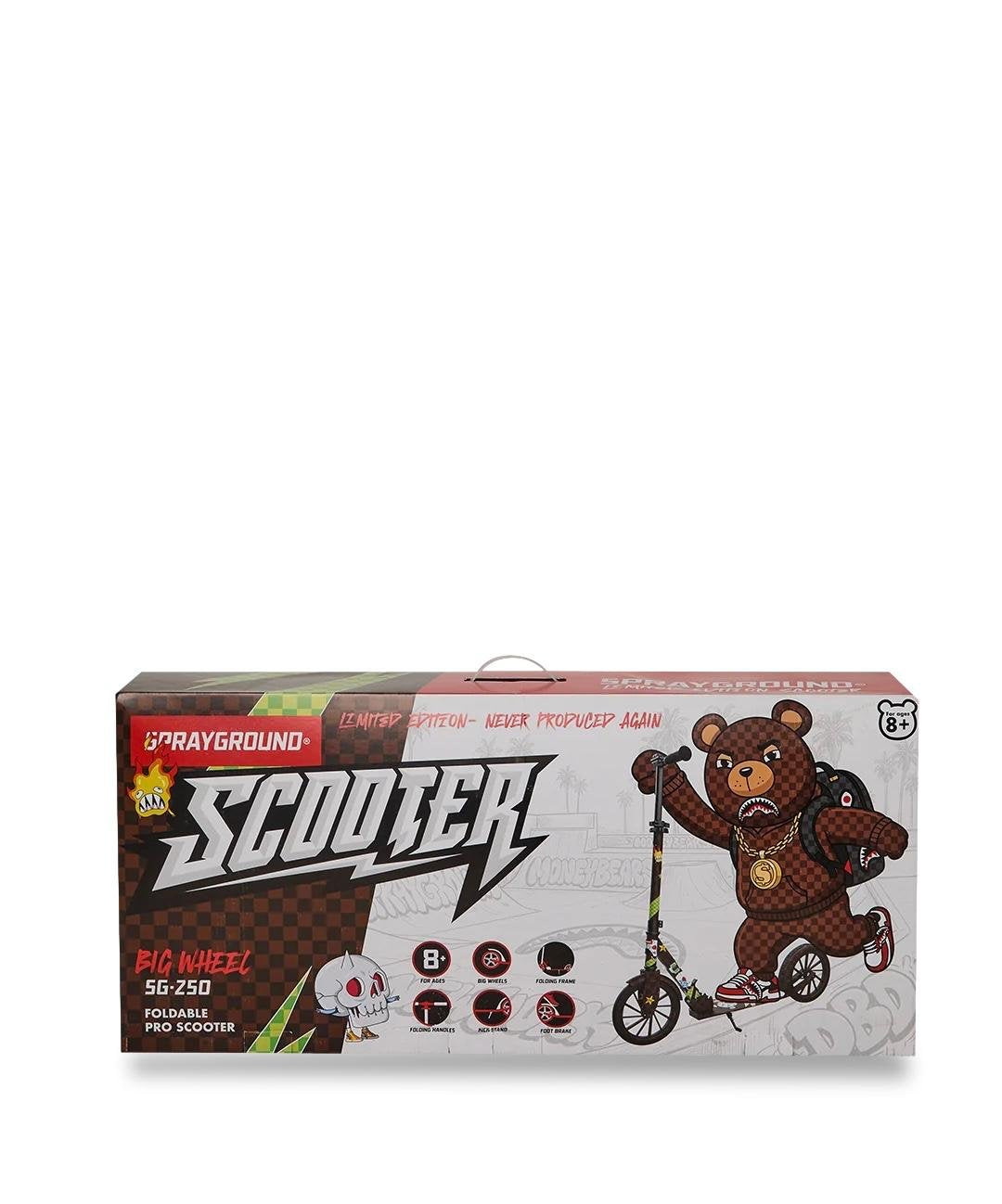 Monopattino Sprayground "Money Bear" – Limited Edition