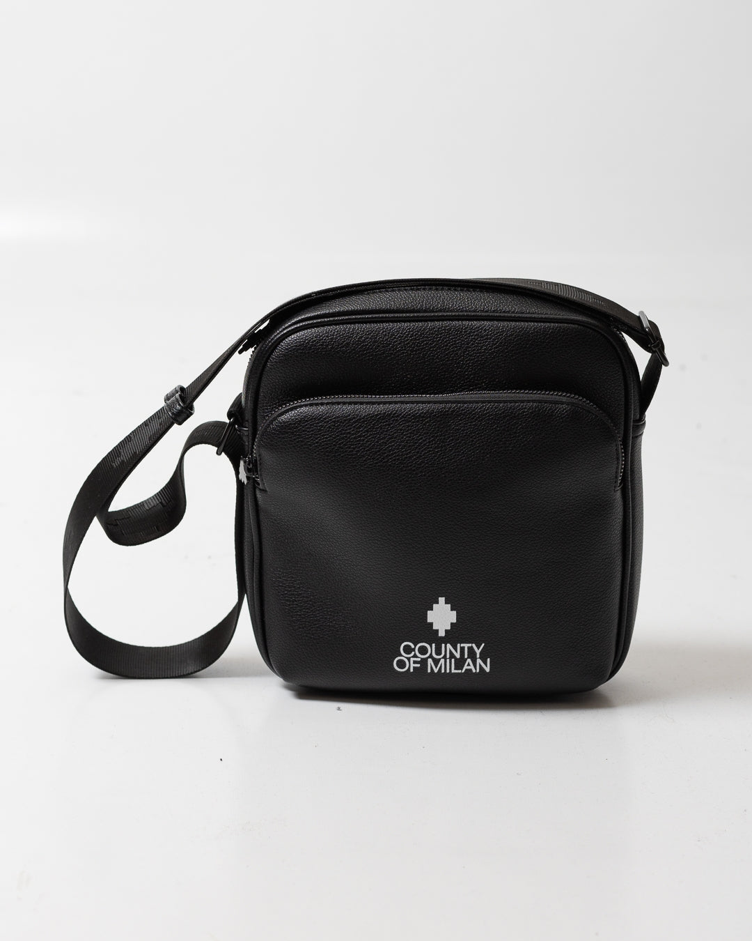 Tracolla Marcelo Burlon in ecopelle "County Print"
