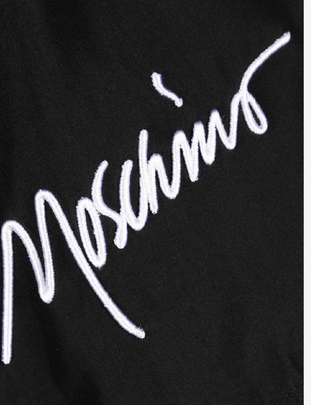 Boxer mare Moschino con logo signature uomo