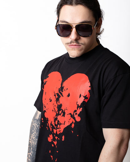 T-Shirt Vision of Super "Broken Heart" uomo