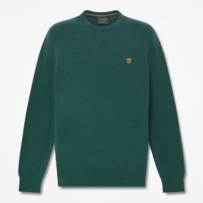 Maglia Timberland in lana con logo ricamato