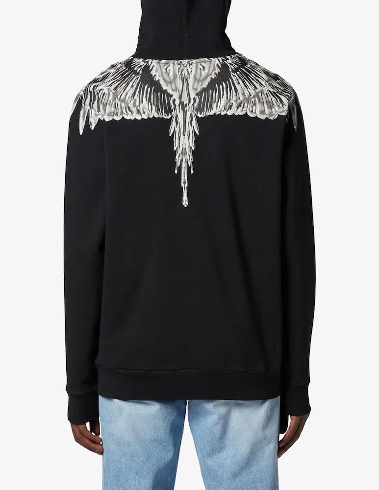 Felpa Marcelo Burlon "Icon wings" con cappuccio uomo