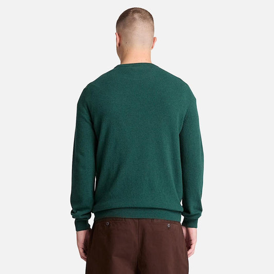 Maglia Timberland in lana con logo ricamato