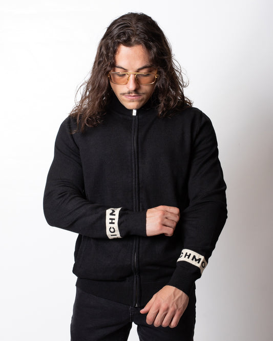 Cardigan Richmond X in maglia fullzip uomo