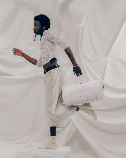 Borsa Sprayground bianco Daybreak  mini duffle