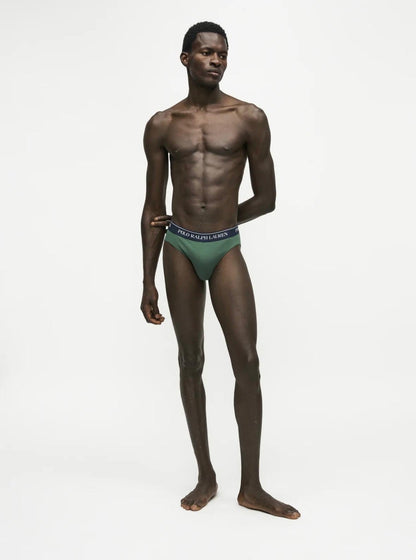 Slip intimo Polo Ralph Lauren stretch cotton three low rise briefs