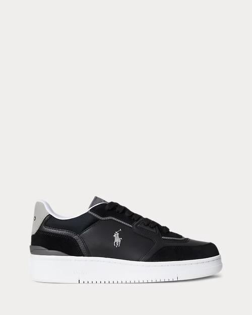 Sneakers Polo Ralph Lauren con dettagli in suede uomo