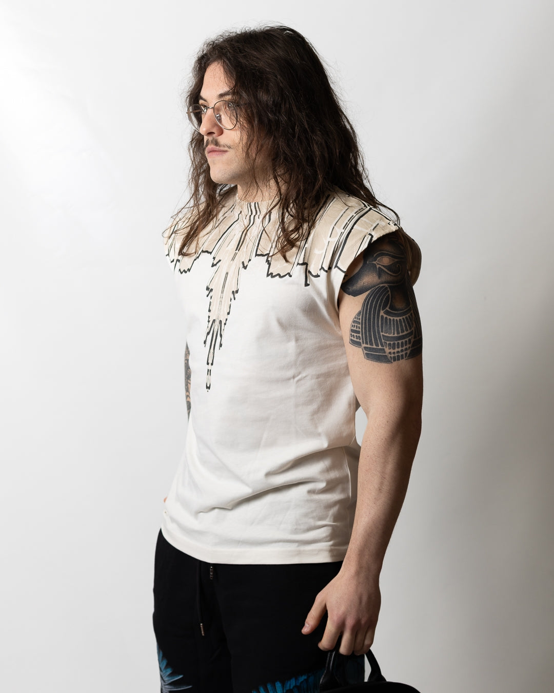 Canotta Marcelo Burlon "Icon Wings" uomo