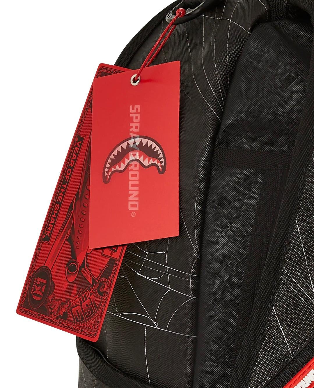 Zaino Sprayground nero Spider WFB dlxsv backpack