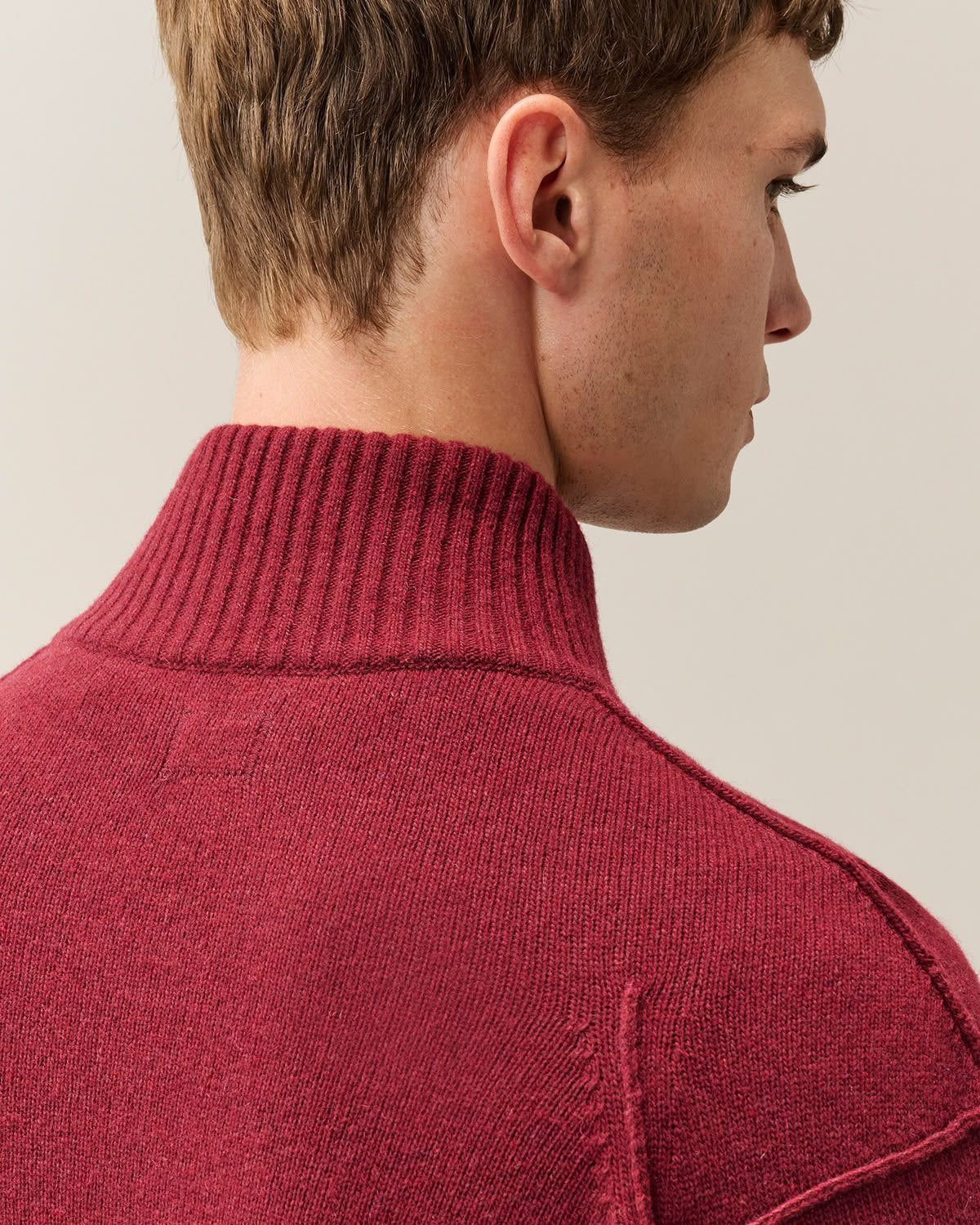 Maglia C.P. Company fullzip in lana uomo