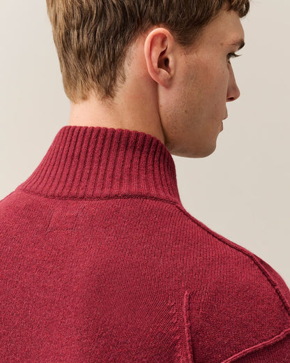 Maglia C.P. Company fullzip in lana uomo