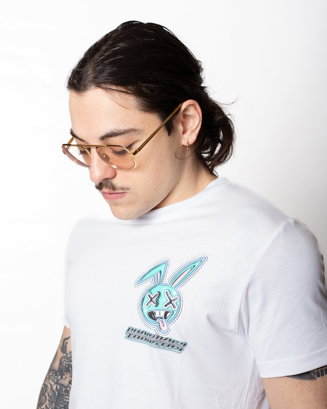 T-Shirt Pharmacy Industry "Psycho Bunny" uomo