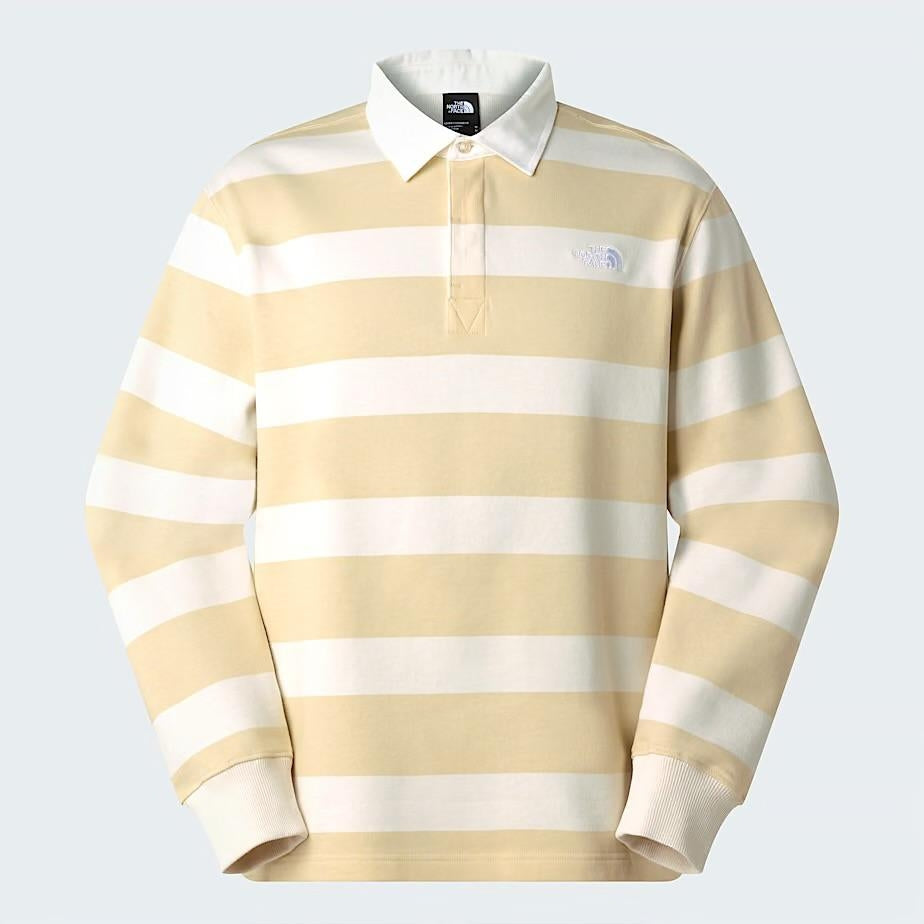 Polo The North Face in felpa a righe uomo
