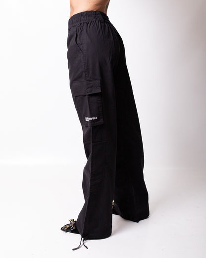 Pantalone Karl Lagerfeld Jeans cargo con coulisse donna