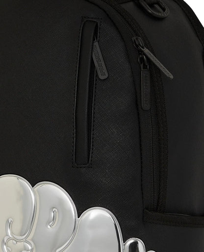 Zaino Sprayground nero Metallic drip shark bubbles letters dlx backpack