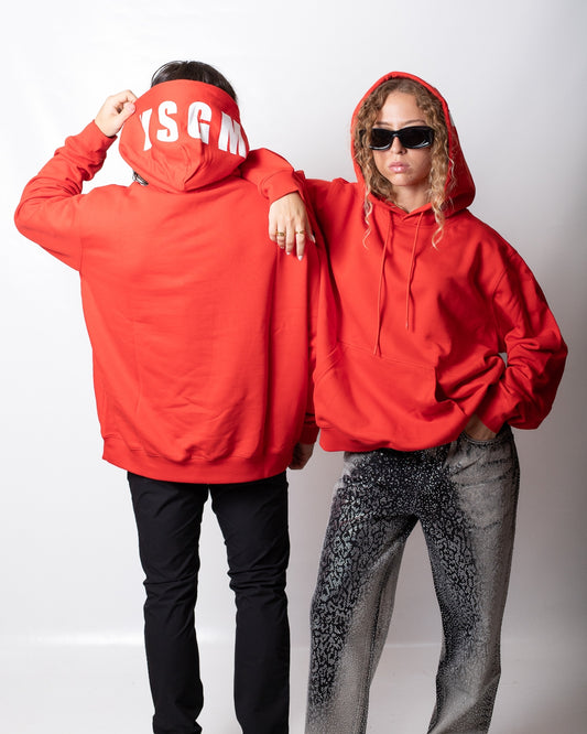 Felpa MSGM con cappuccio logato