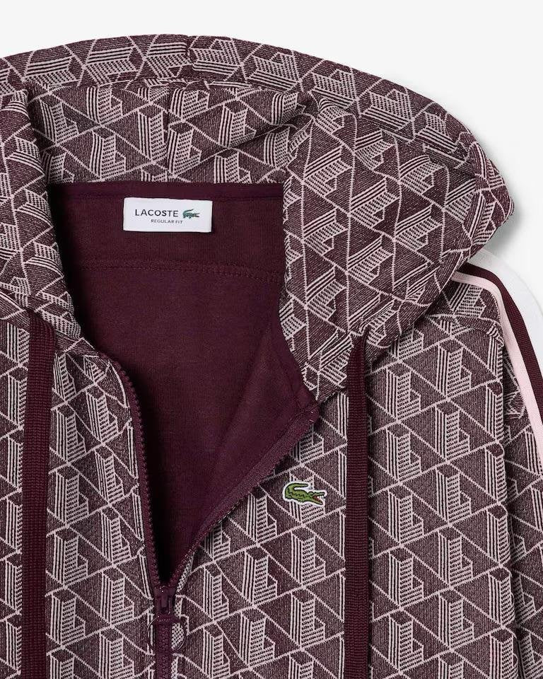 Felpa Lacoste fullzip con cappuccio donna