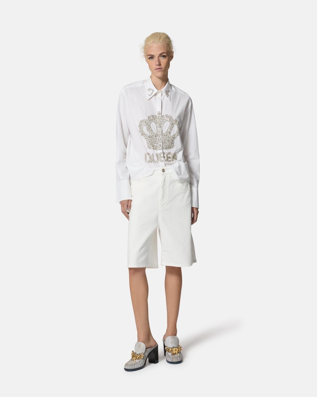 Camicia John Richmond "Queen" con gioielli donna