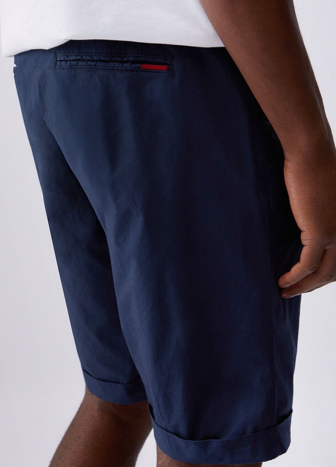 Bermuda Liu Jo chino in cotone uomo