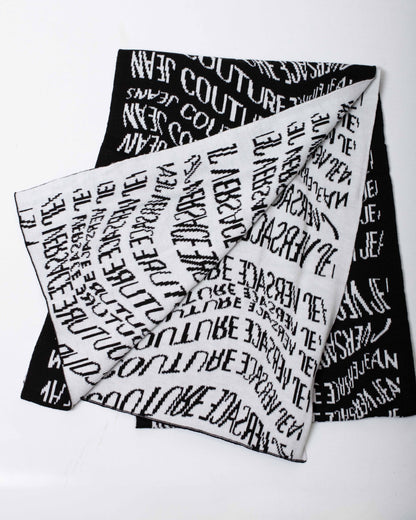 Sciarpa Versace Jeans Couture con logo all-over