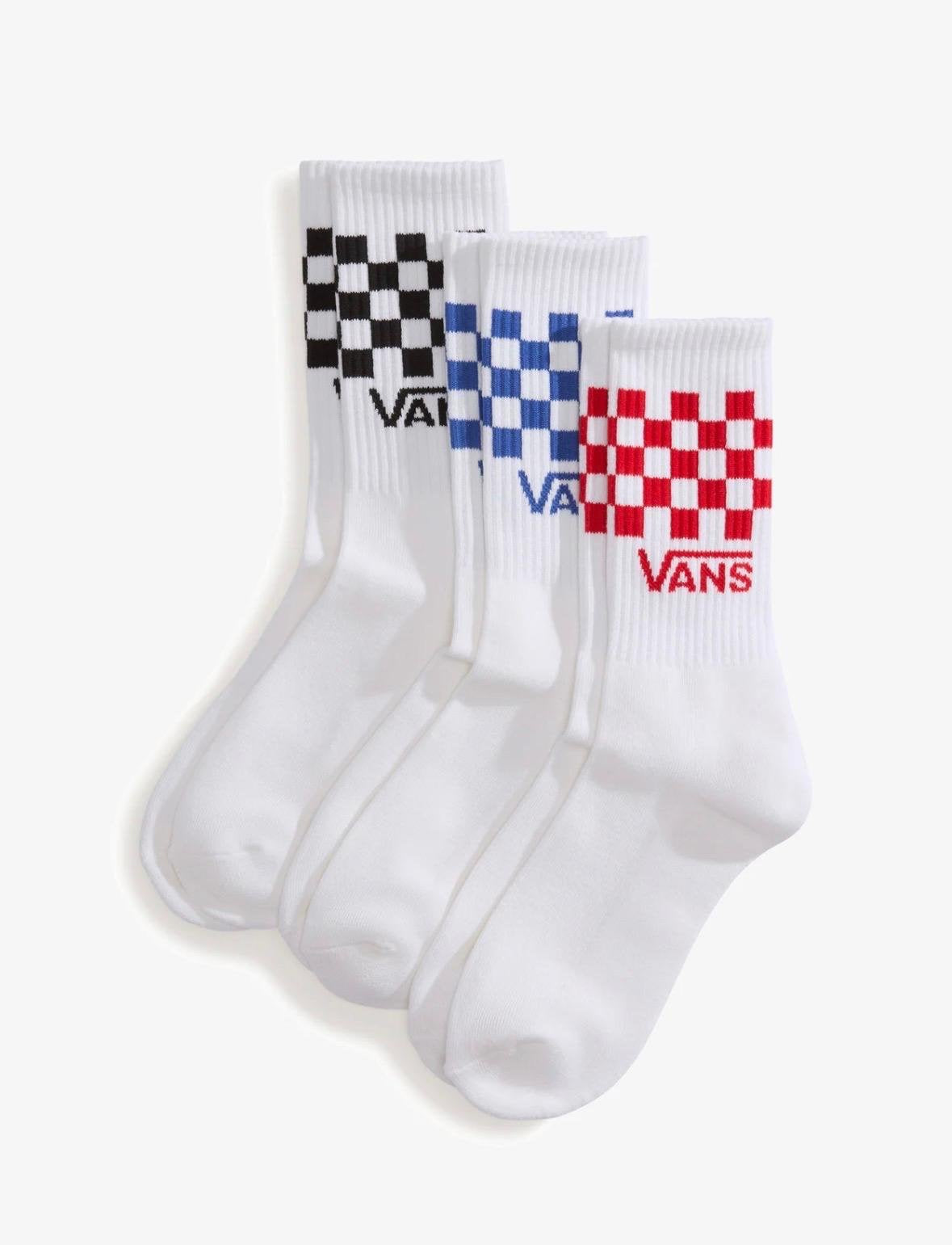 Calze Vans con check e logo
