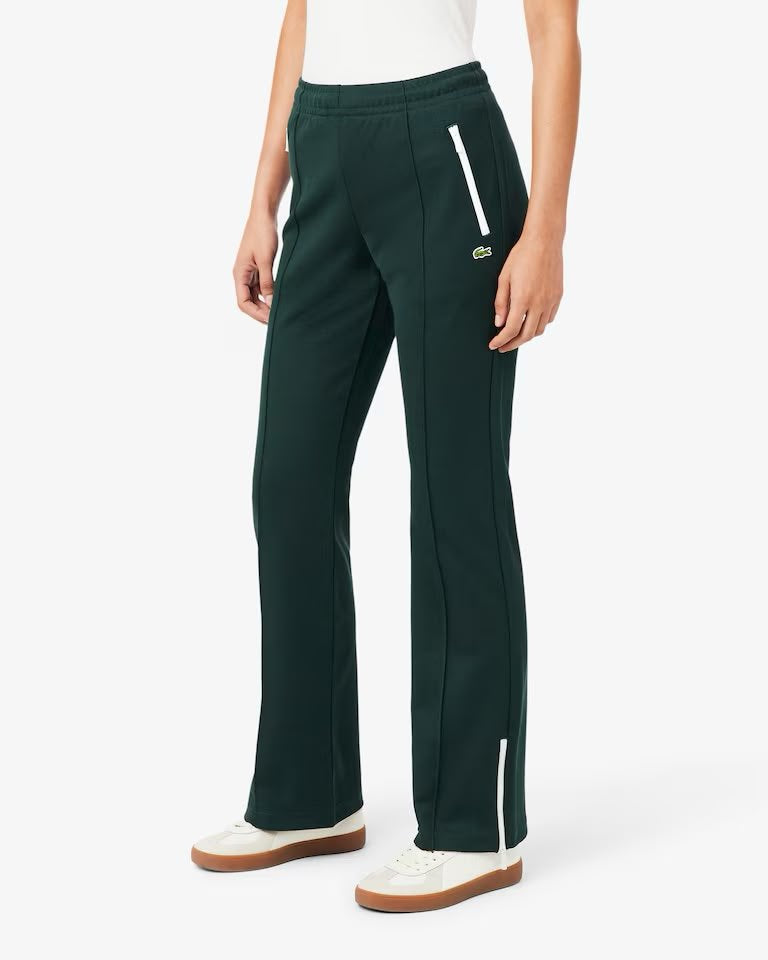 Pantalone Lacoste in nylon con zip donna