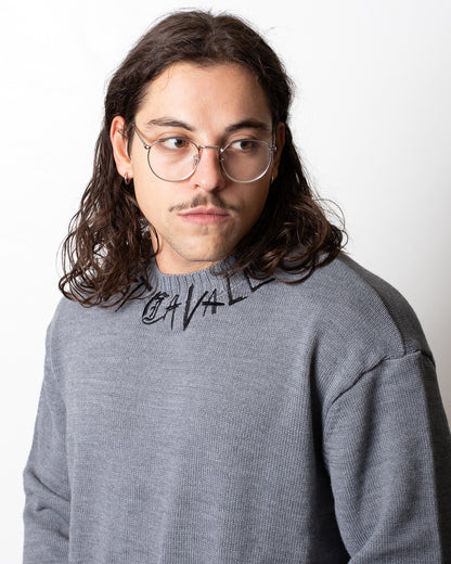 Maglia Just Cavalli girocollo con logo ricamato uomo