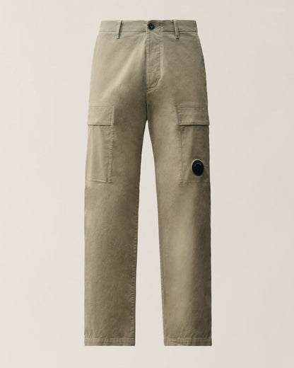 Pantalone C.P. Company cargo stretch satin uomo