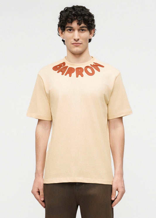 T-Shirt Barrow con logo sul collo