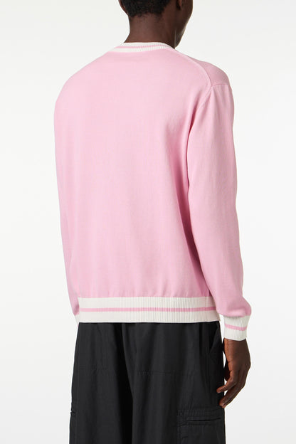 Maglia Iceberg girocollo con dinosauri intarsiati uomo