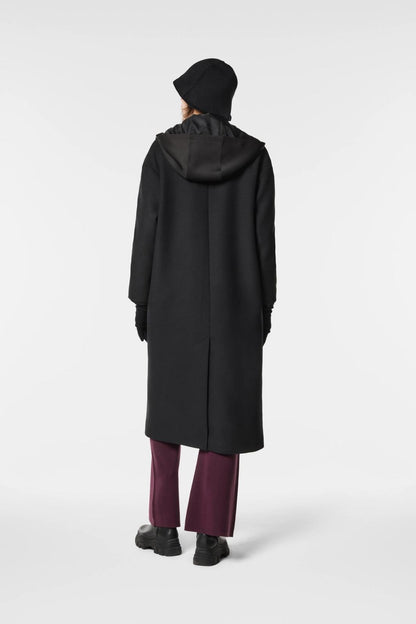 Cappotto Nenette monopetto in misto lana donna