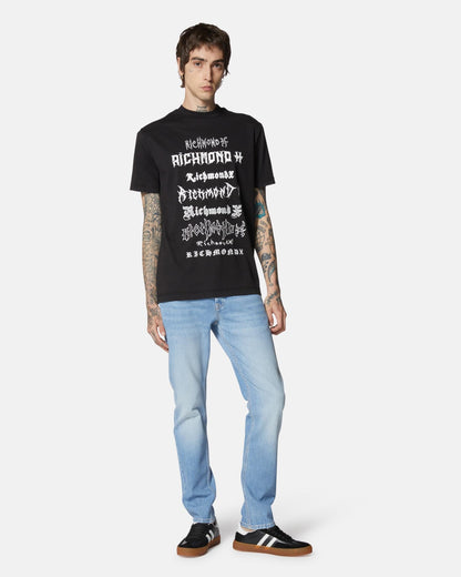 T-Shirt Richmond X con stampa logo mania uomo