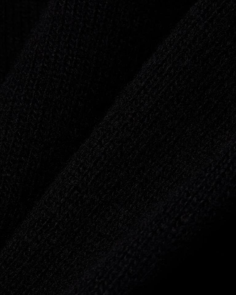 Cardigan Lacoste in lana merino con logo ricamato tono su tono