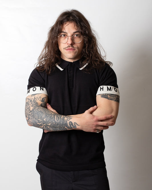 Polo Richmond X con maniche logate uomo