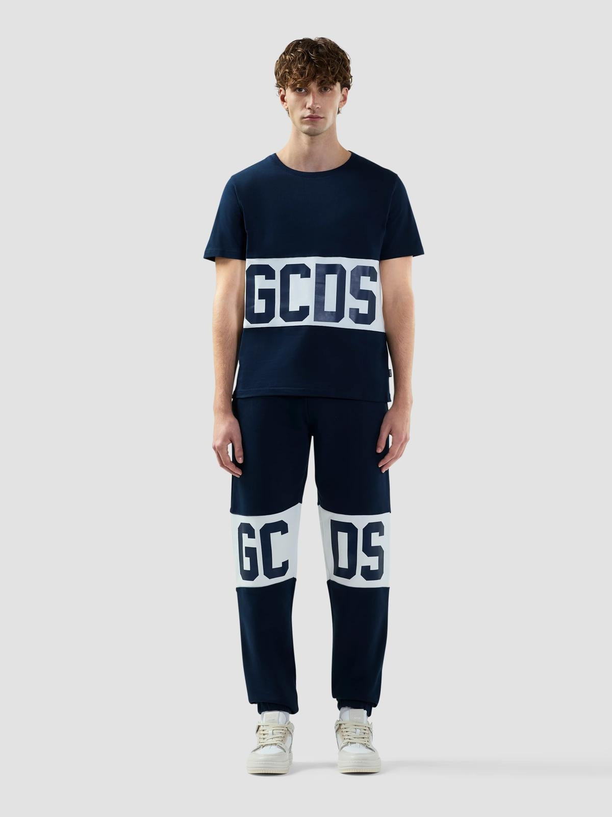 Pantalone GCDS in felpa "Band Logo"