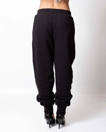 Pantalone Just Cavalli in felpa con logo in rilievo donna
