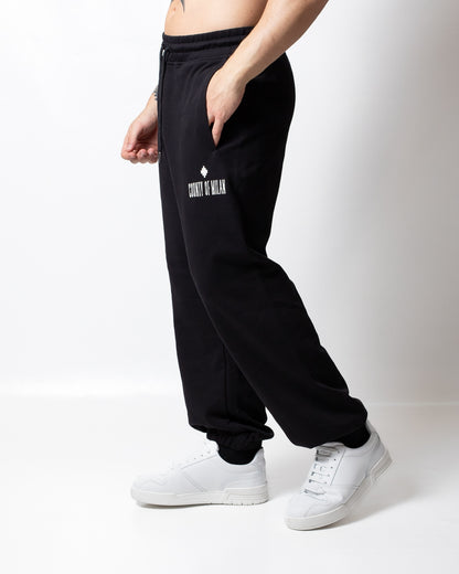 Pantalone Marcelo Burlon in felpa "Snake" uomo