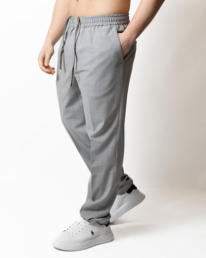 Pantalone Liu Jo jogger in misto lana uomo
