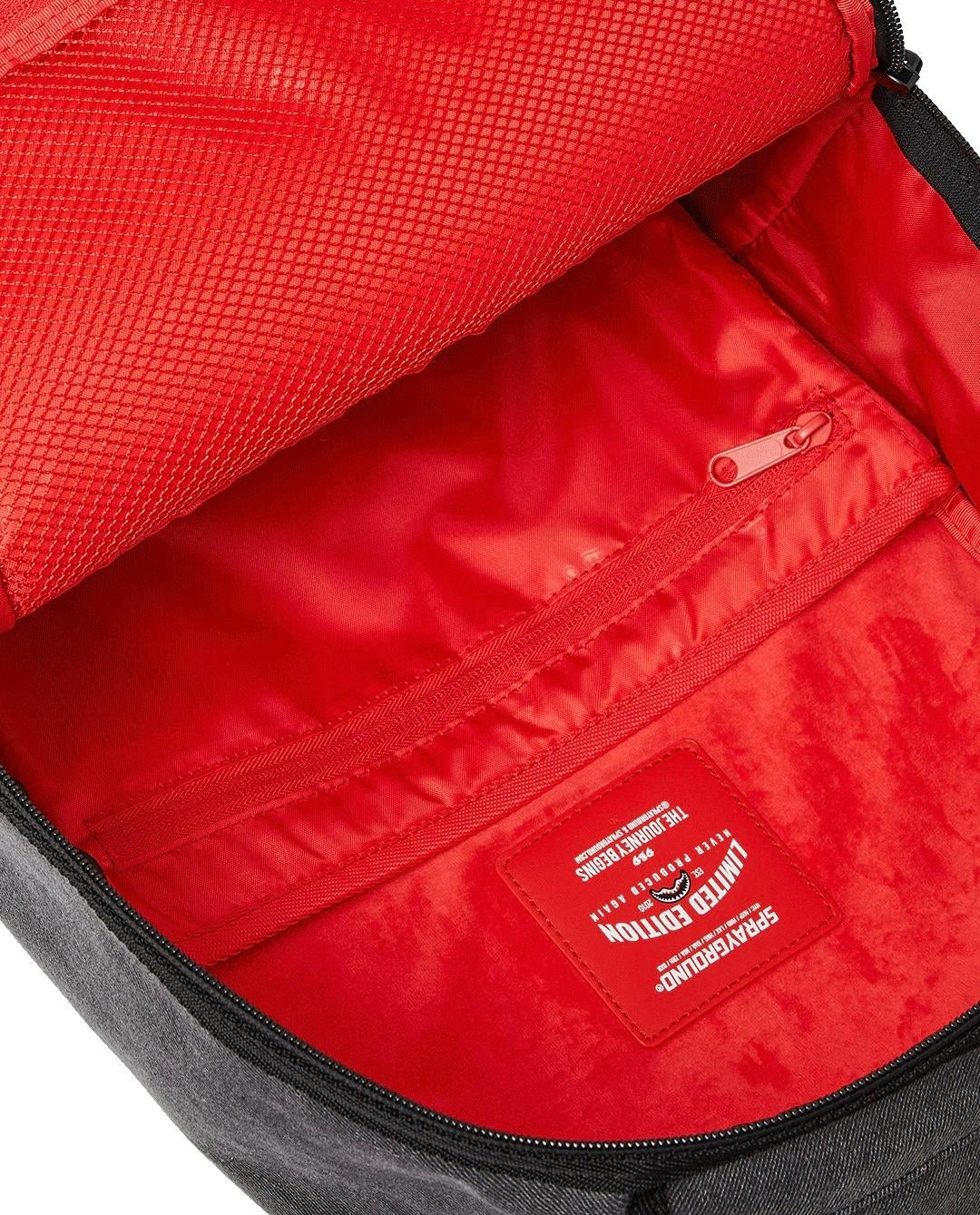 Zaino Sprayground nero Shark central painted dlxs backpack