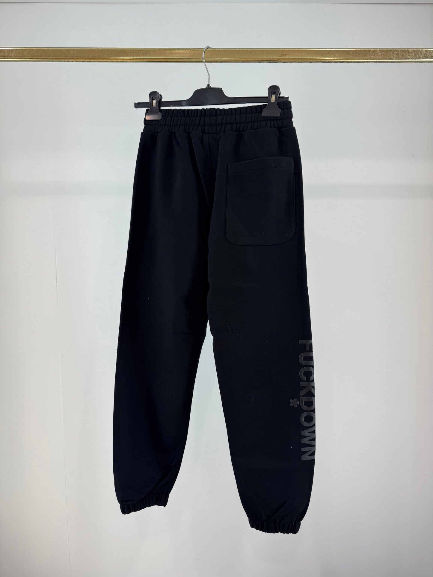 Pantalone Comme des Fuckdown in felpa con stampa puffy uomo