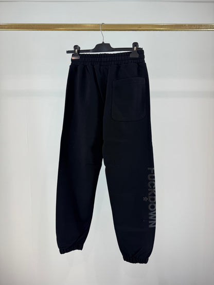 Pantalone Comme des Fuckdown in felpa con stampa puffy uomo