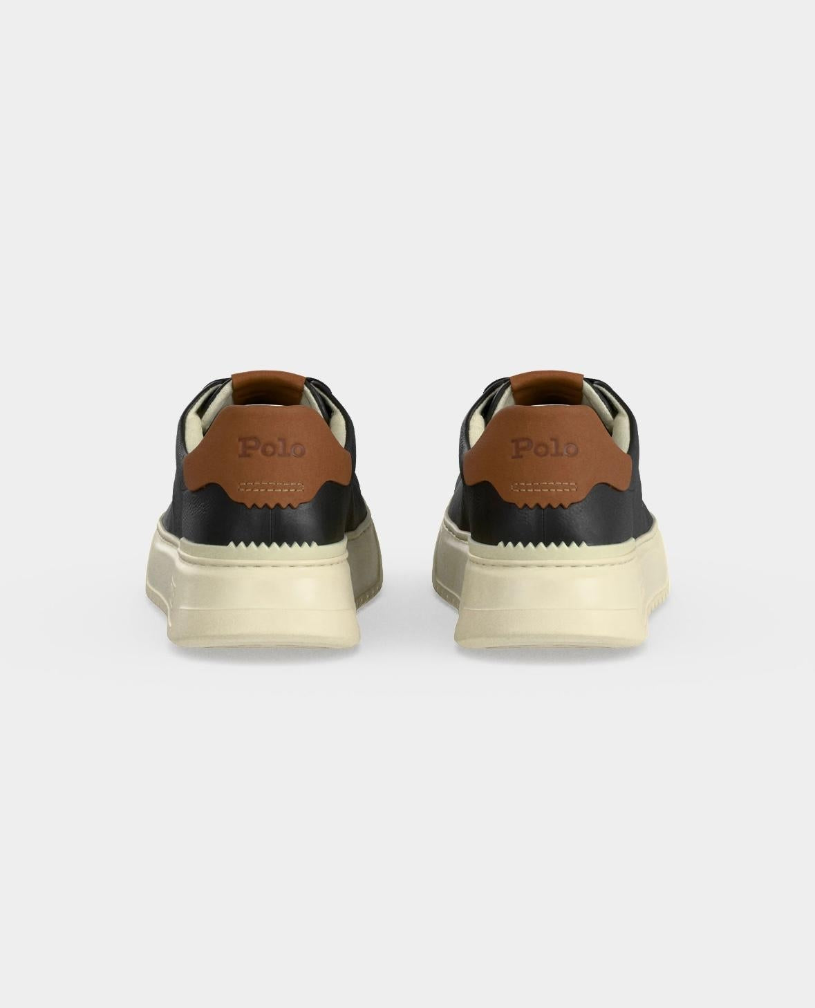 Sneakers Polo Ralph Lauren "Rlite Court Black" uomo