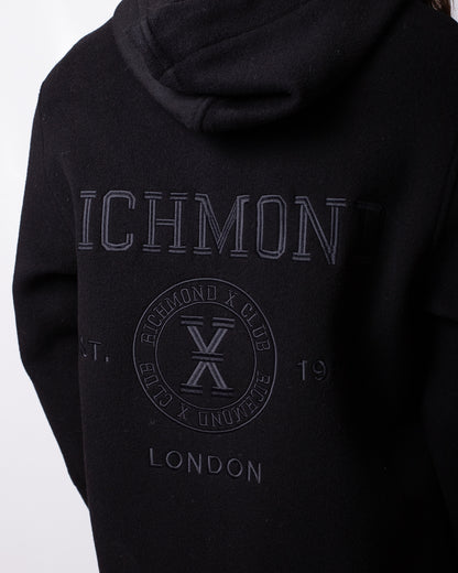 Cappotto Richmond X in misto lana con cappuccio uomo