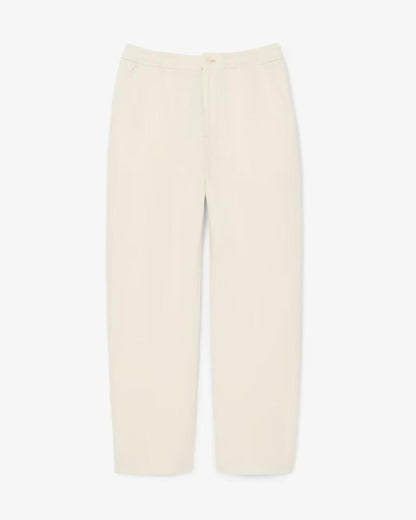 Pantalone Lacoste regular in misto lino uomo