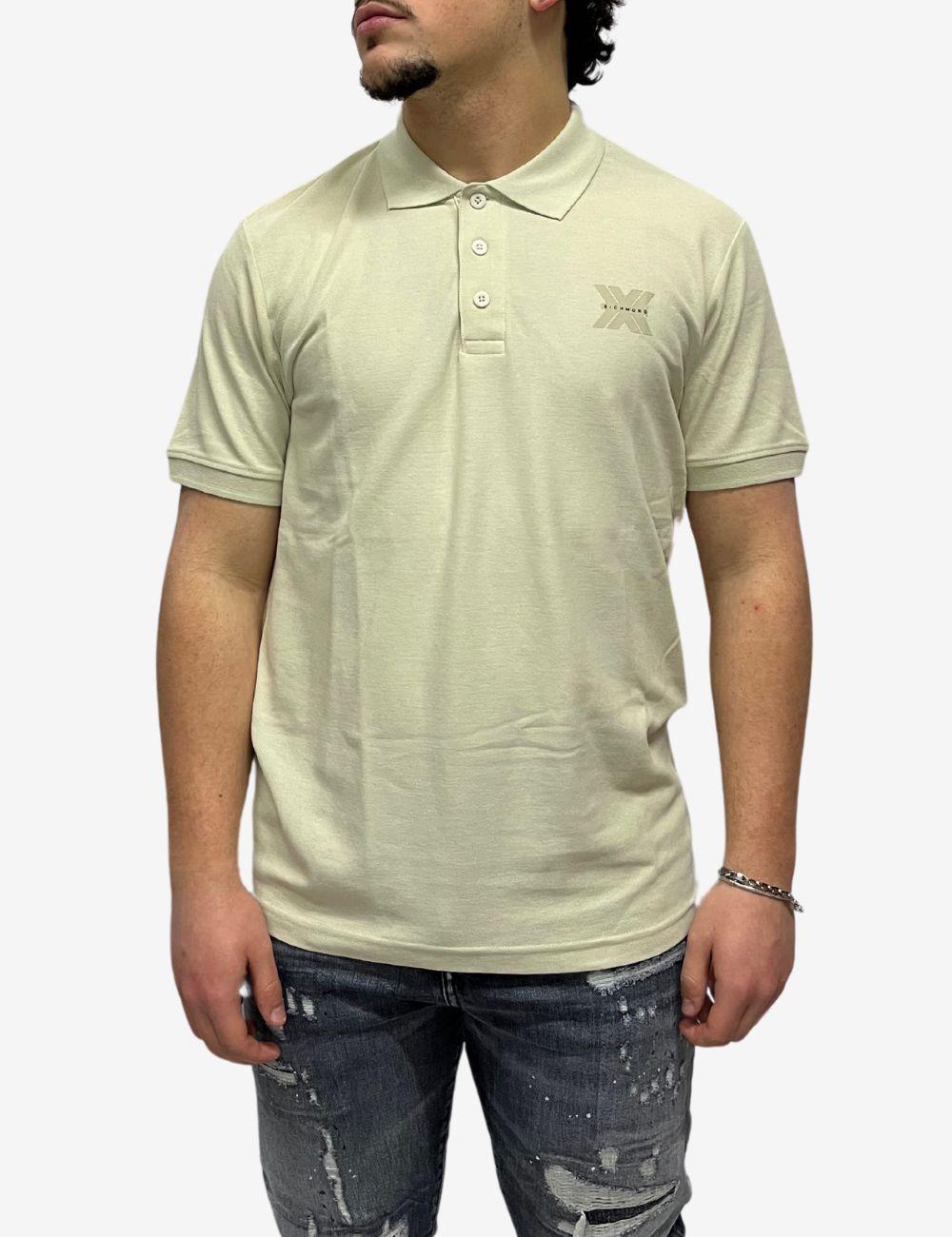 Polo Richmond X con logo uomo