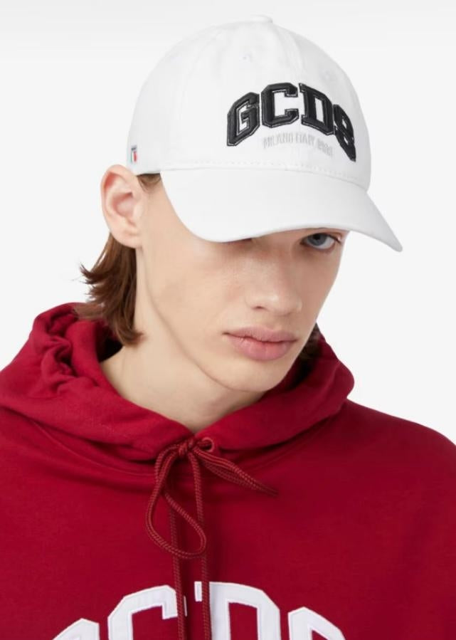 Cappello GCDS con visiera "Lounge Logo"