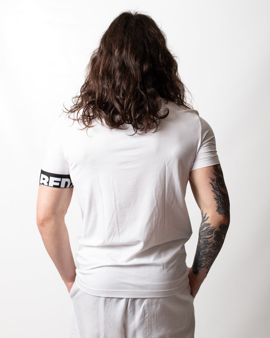 T-Shirt Dsquared2 con fascia logata uomo