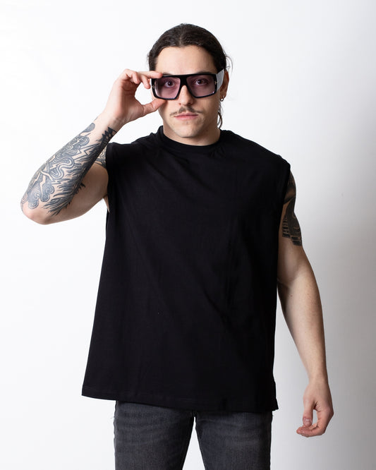 Canotta Dsquared2 basic con logo uomo