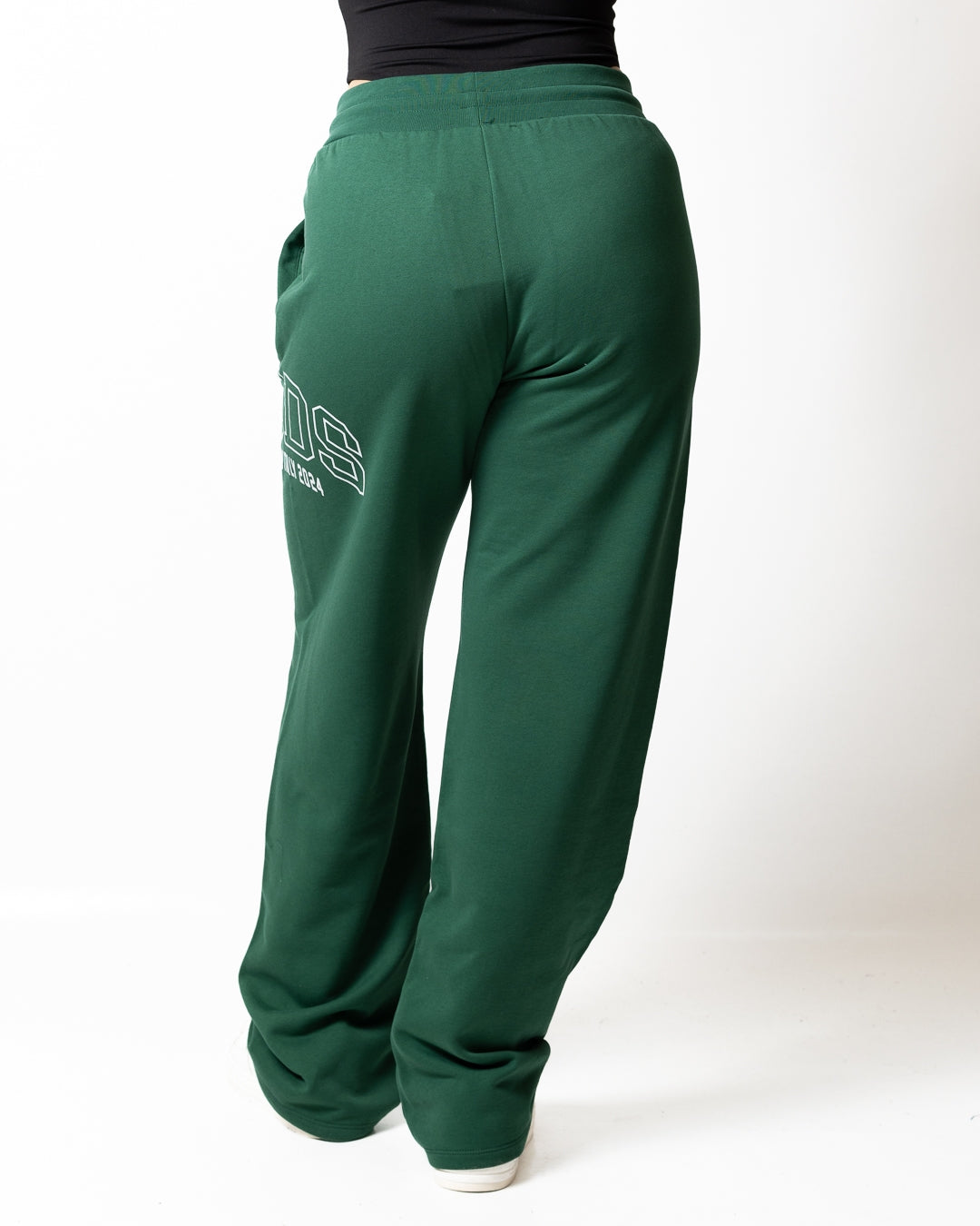 Pantalone GCDS Essentials in felpa "Logo Lounge" donna